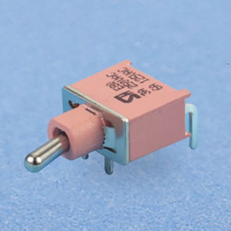 Interruptor de palanca sellado de un solo polo, doble tiro en ángulo recto - Interruptores de palanca (NE8019)