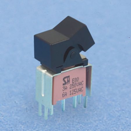 Interrupteur à bascule étanche avec support en V SPDT - Interrupteurs à bascule (NER8015-S20)