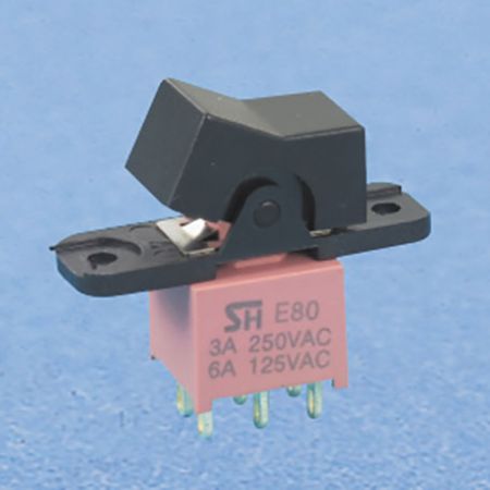 Interruptor basculante selado DPDT - Interruptores basculantes (NER8017)