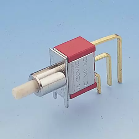 Interruptor de Botão de Pressão em Miniatura de Ângulo Reto
