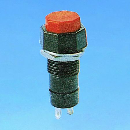 Interruptor de botão de pressão com tampa octogonal - Interruptores de botão de pressão (R18-24A/R18-24B)