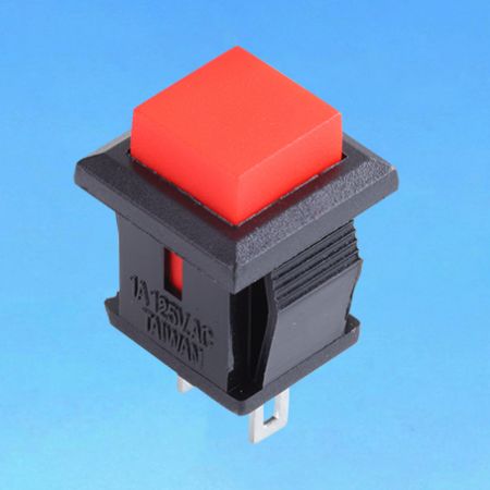 Pushbutton Switch with square cap - Pushbutton Switches (R18-27A/R18-27B)