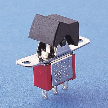 Interruptor basculante em miniatura - Interruptores basculantes (R8015-R21)