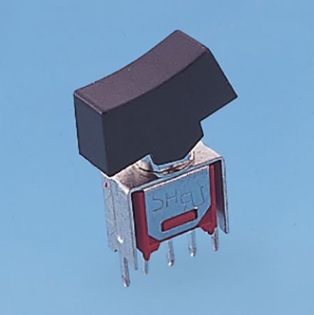 Interruptor basculante subminiatura con soporte en V SP - Interruptores basculantes (RS-4-A5/A5S)