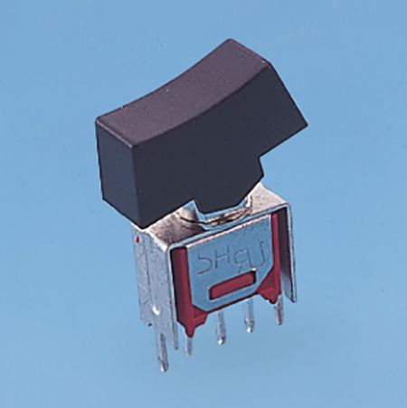 SubMiniatur-Wippenschalter V-Halterung SP - Wippenschalter (RS-4-A5/A5S)