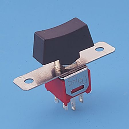 Interruptor basculante subminiatura DPDT - Interruptores basculantes (RS-5)