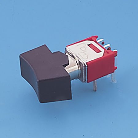 Interruptor basculante subminiatura em ângulo reto SP - Interruptores basculantes (RS-6)