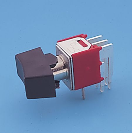 Interrupteur à bascule subminiature angle droit DP - Interrupteurs à bascule (RS-7)