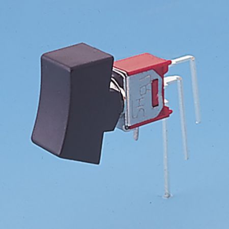 Interrupteur à bascule sub-miniature angle droit vertical - Interrupteurs à bascule (RS-8)