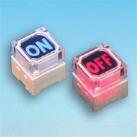 Interruptores táteis iluminados (10x10) - Interruptores táteis SPL-10