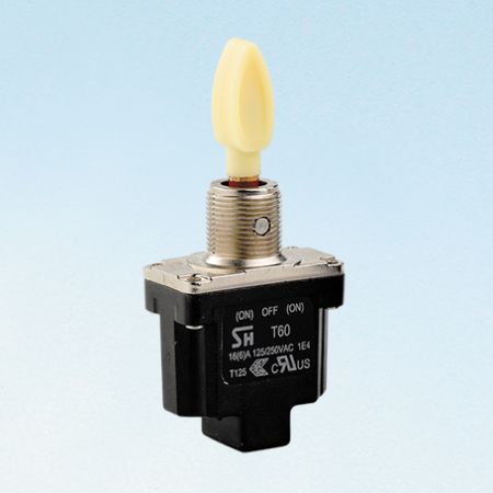 Industrial toggle switch ON-OFF-ON - Toggle Switches (T6014)