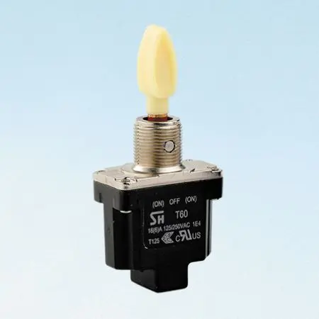 Interruptor de palanca industrial ON-OFF-ON - Interruptores de palanca (T6014)