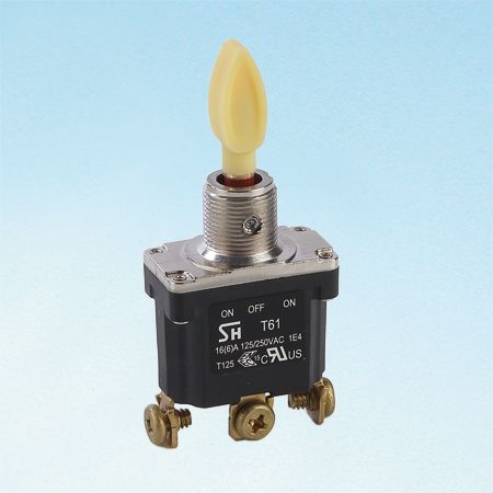 Top waterproof toggle switch SPDT - Toggle Switches (T6114)