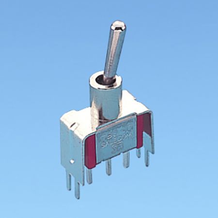 Miniatura de interruptor de alternância V-suporte SPDT - Interruptores de alternância (T8013-S20/S25)