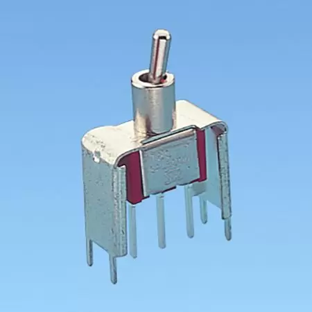 Miniature Toggle Switch V-bracket SPDT - Toggle Switches (T8013-S35/S40)
