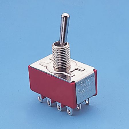 Interruptor de palanca en miniatura 4PDT