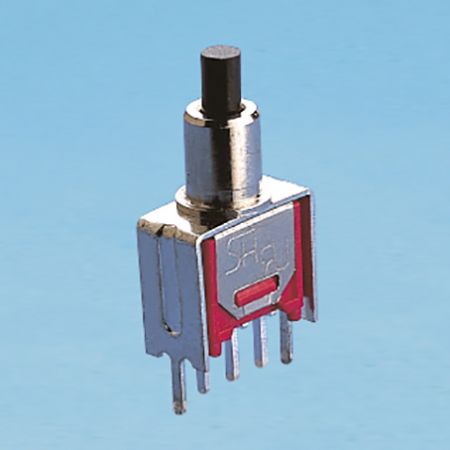 Interruptor de Botão de Pressão V-bracket SPDT - Interruptores de Botão de Pressão (TS-22-A5/A5S)