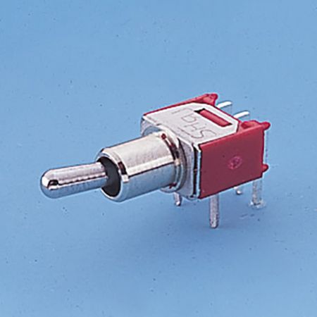 Interrupteur à bascule subminiature à angle droit SP - Interrupteurs à bascule (TS-6)