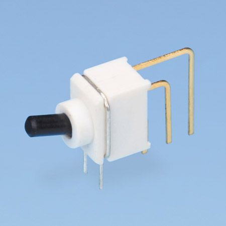 Interruptor de palanca ultraminiatura en ángulo recto vertical - Interruptores basculantes (UT-4-V/UT-4A-V)