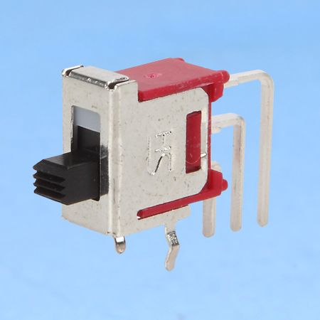 Slide Switch Vert. right angle SPDT - Slide Switches (TS-82S)