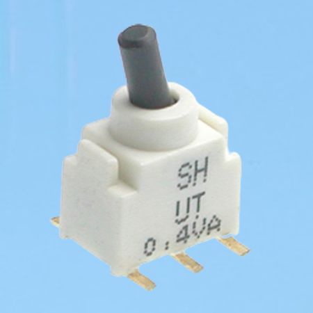 Interruptor de Alternância Ultraminiatura SMT DPDT - Interruptores de Alternância (UT-5-M1)