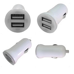 COMPACTE DUBBELE USB-LADER - USB-lader - A13-180