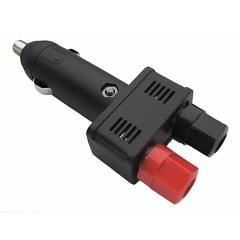 車両アダプタープラグ(バナナジャック付き) - USB充電器 - A13-191