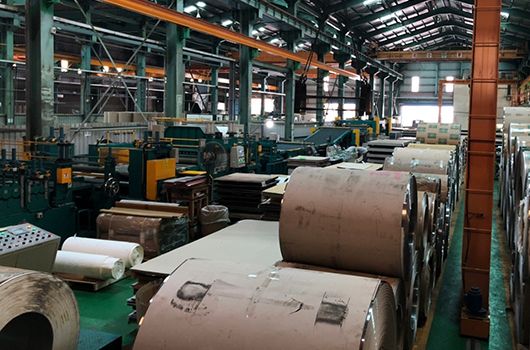 We have a large inventory of stainless steel materials in stock