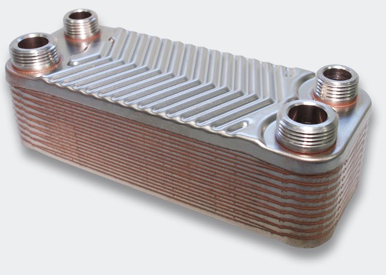 Precision-crafted stainless steel for optimal heat exchanger performance.