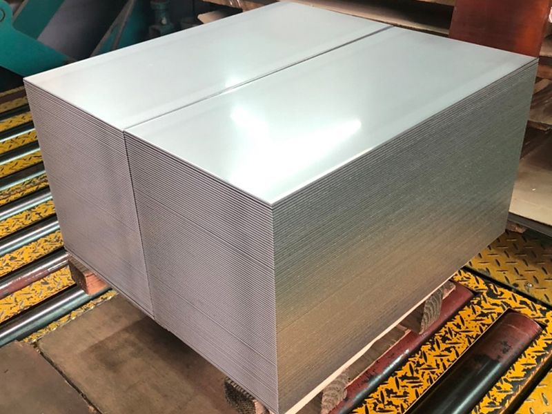 Stainless steel custom-size precision blank can be cut to the width and length specified by the customer