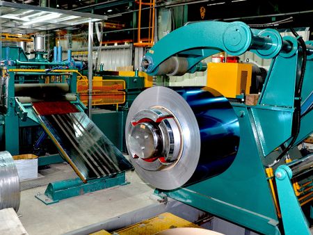 Uncoiler of the 800mm steel coil leveling machine