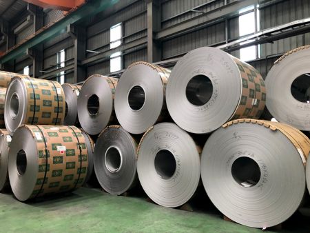 Inventory of 304 Stainless Steel Coils with 2B Surface