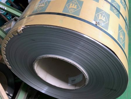 316L stainless steel coil with 2b surface finish.