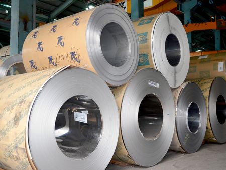 The 316L stainless steel coils from various steel mills.