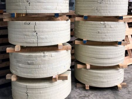 The export package of 304 stainless steel strips.