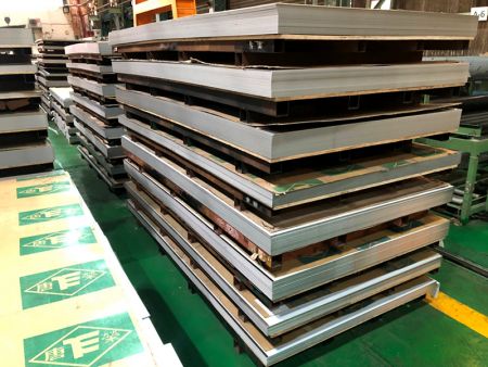 We have a large inventory of 304 stainless steel sheets.