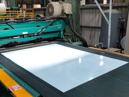 316L Stainless Steel Sheet - 316L stainless steel sheet with BA surface finish, PVC black and white film applied