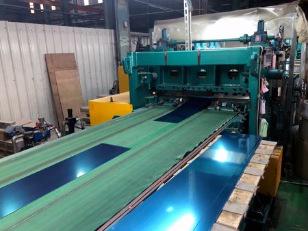 316不銹鋼四方板 - 316不銹鋼四方版,BA表面,厚度0.8mm,貼PE藍色保護膜