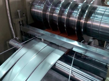 304 stainless steel strip with 2B surface finish and a thickness of 3mm.