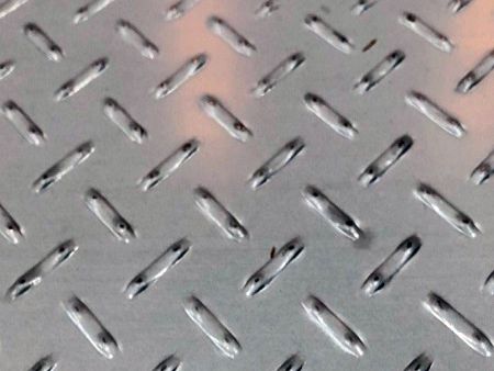 Stainless Steel Checker Plate Surface Finish.