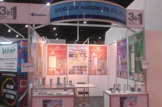 Promocionando anclajes químicos fabricados en Taiwán en la EXPO BUILD TECH de Tailandia