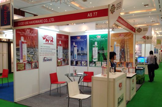 L'ancora in poliestere GU-100 riceve un forte interesse all'IndoBuildTech di Jakarta