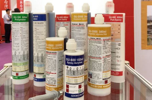 Good Use Visar ledande kemisk ankarmärke på Canton Fair