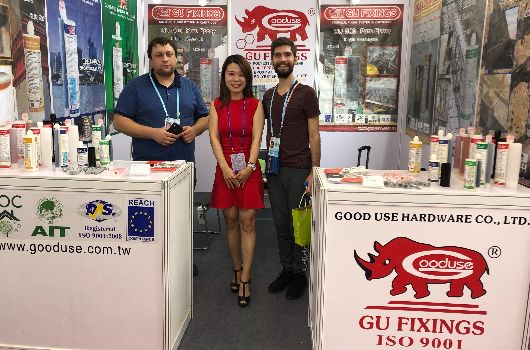 Good Use Showcases Full Range of Chemical Anchors at the Canton Fair