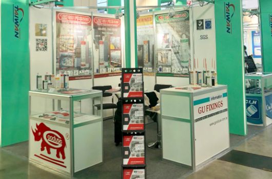 Ancora ad alte prestazioni GU-500SD presentata al Fastener Fair di Stoccarda