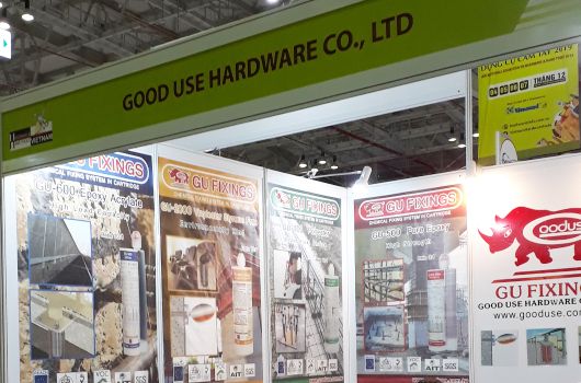 Good Use Presents High-Performance Chemical Anchors at the Vietnam Hardware & Hand Tools Expo