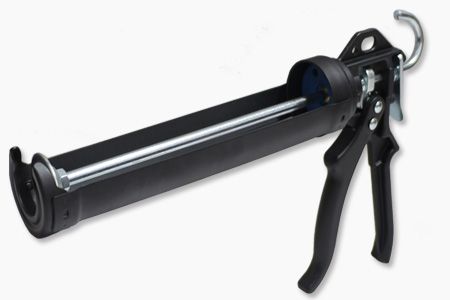 Pistola para silicona manual con tubo de aluminio y mango ergonómico para  cartuchos de cola Expert