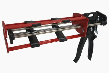 Dispensador manual de anclaje químico gGun para mortero epóxico de inyección de alta viscosidad de 585ml - Aplicador de epoxi profesional con relación 26:1 para trabajos de construcción y anclaje