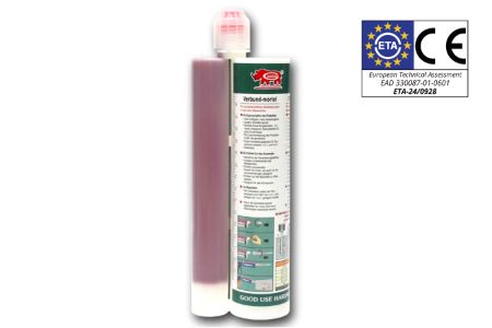 Утвержденный ETA инъекционный эпоксидный химический анкер, разработанный для модернизации штифтовых стержней