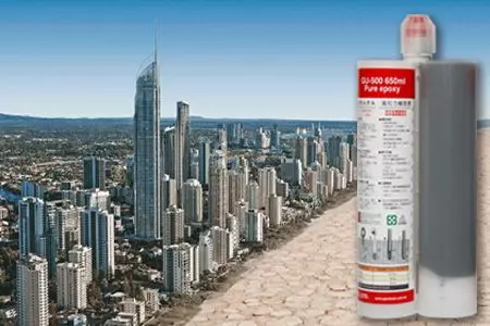 650ml Yüksek sıcaklık uygulamaları için epoksi ankraj yapıştırıcısı - 650ml iki bileşenli saf epoksi yaz yapıştırıcısı